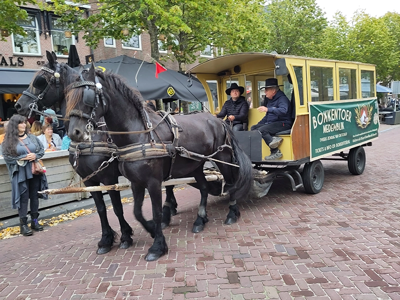 Op Bokkentoer in Medemblik! Heerlijke bockbieren...