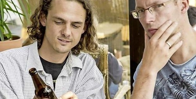 Bert Buijsman en Lars Jautze van West-Friese brouwerij De Bierbroeders