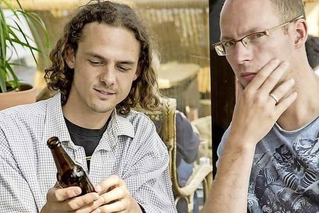 Bert Buijsman en Lars Jautze van West-Friese brouwerij De Bierbroeders