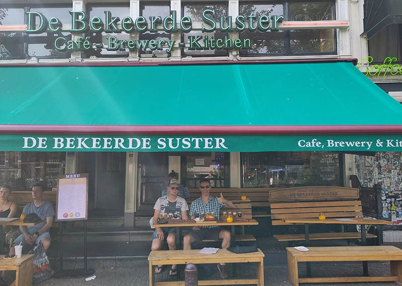 Bierproeven bij De Bekeerde Suster in Amsterdam