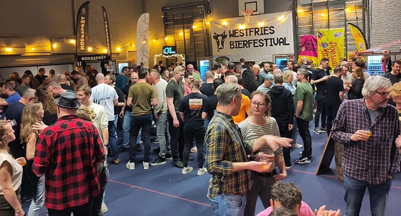Westfries Bierfestival 2025 in De Schalm, Westwoud