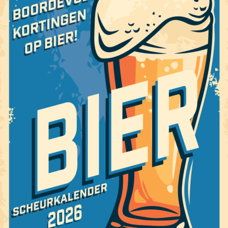 Bier Scheurkalender 2026, Arjan Jonker, Edicola