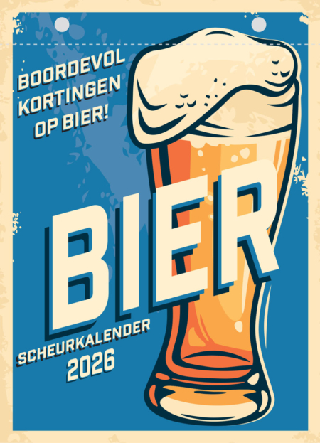 Bier Scheurkalender 2026, Arjan Jonker, Edicola