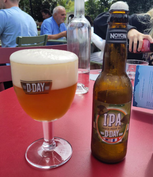 De D-Day IPA van Brasserie Artisanale de Sainte-Mère-Eglise