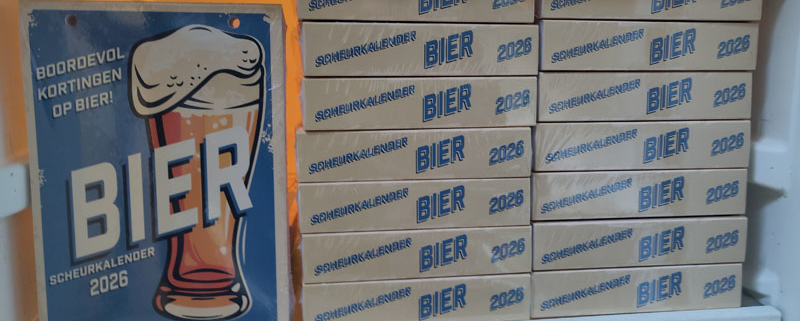 Hét biercadeau voor de bierliefhebber: de Bier Scheurkalender 2026
