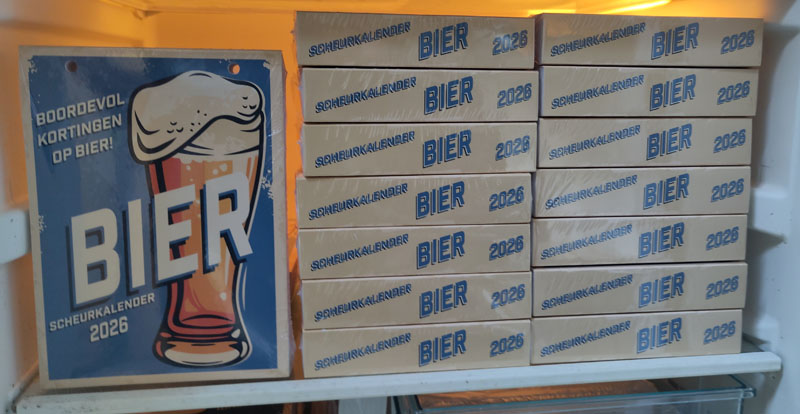Hét biercadeau voor de bierliefhebber: de Bier Scheurkalender 2026