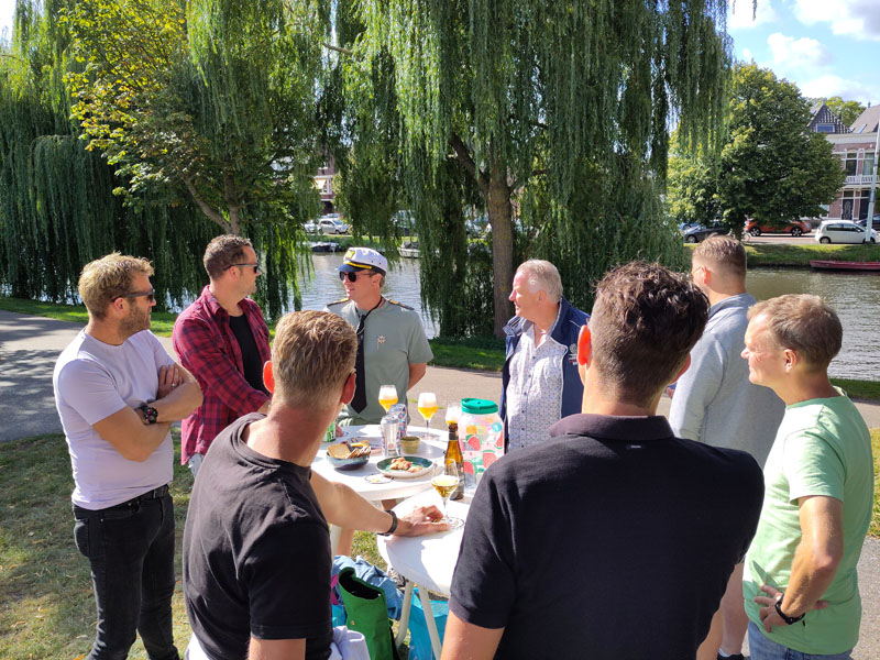 Middenin Alkmaar een bierproeverij geven voor een vrijgezellenfeest