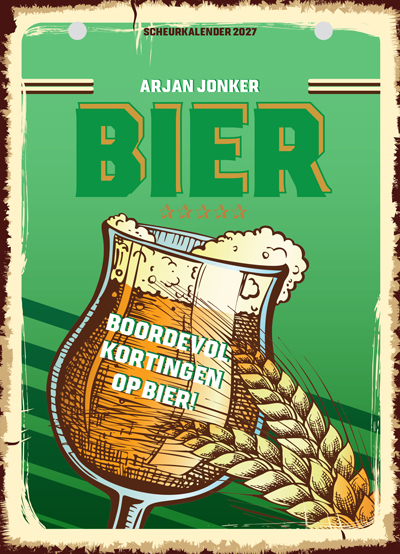De Bier Scheurkalender 2027 van Edicola