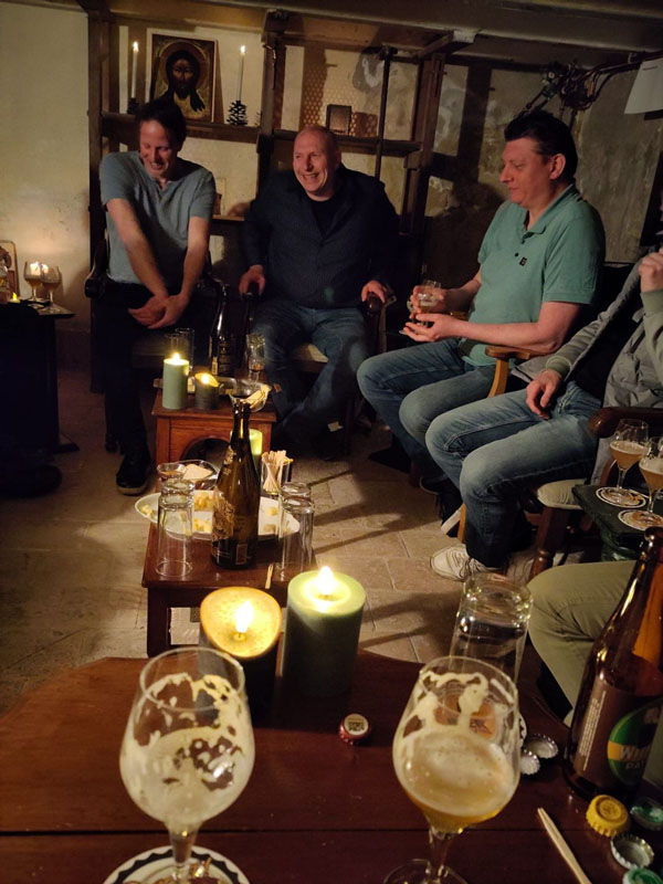 Een bijzondere locatie voor een bierproeverij