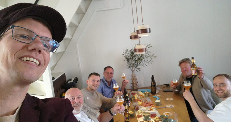 Een historische bierproeverij in Alkmaar
