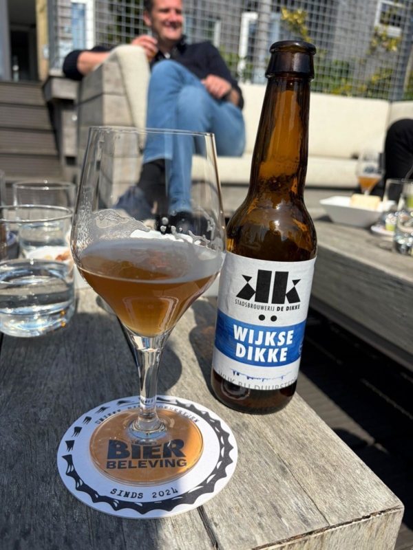 Dit bier werd geschonken op een bierproeverij in Wervershoof