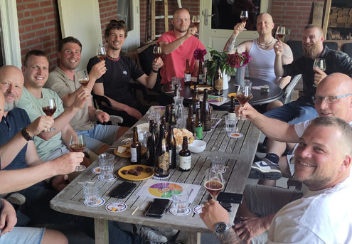 Historische bierproeverij in Heerhugowaard