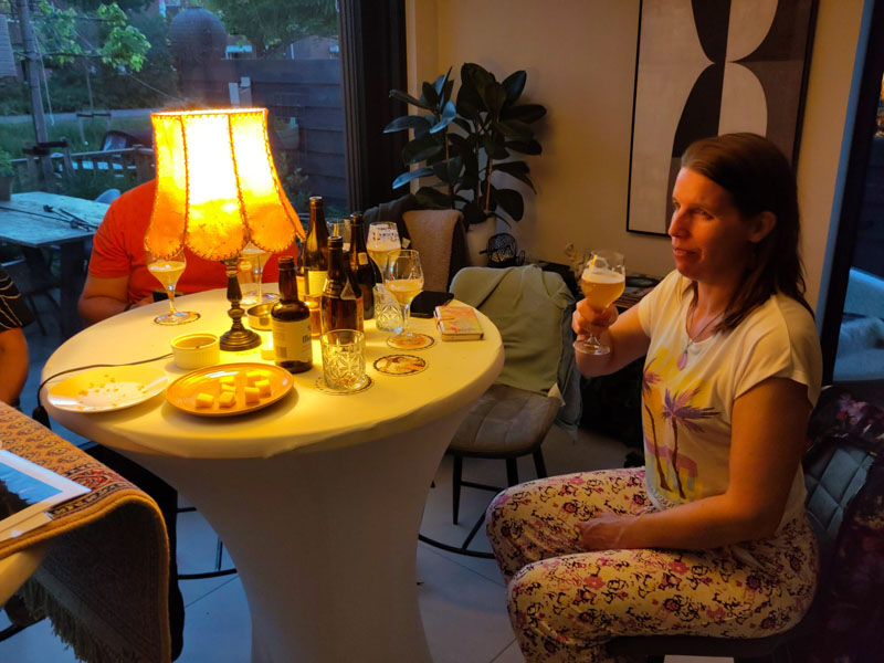 Zelfs alcoholvrije bieren op deze bierproeverij in Enkhuizen
