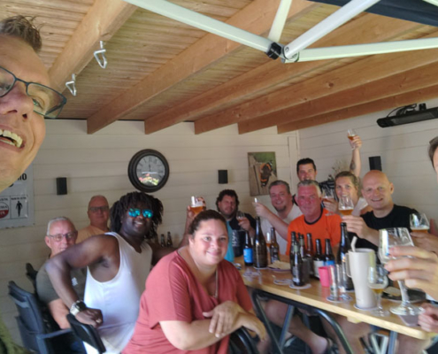 Bierproeverij in Stompetoren
