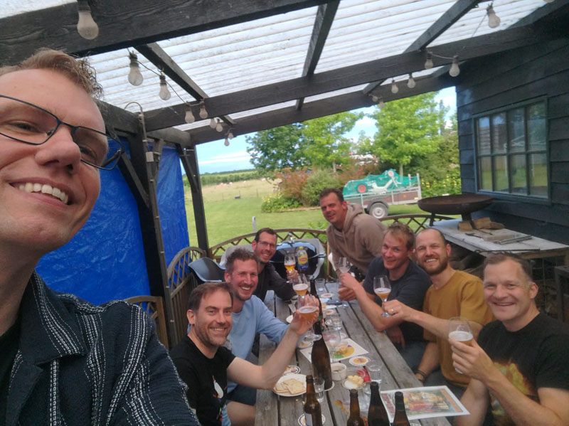 Proost in Wijdenes, bij de Historische Bierbeleving